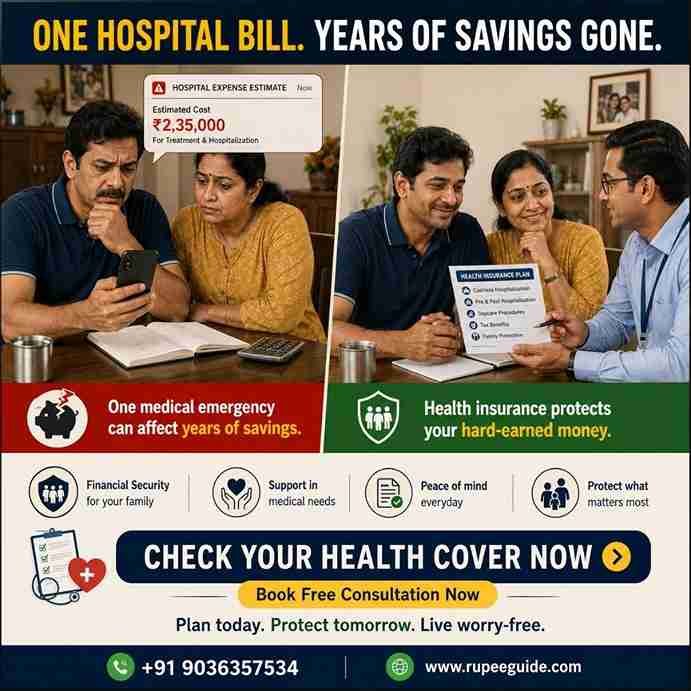 Hospital Bill Protection & Cashless Health Insurance Bangalore | Sathish M Rupee Guide