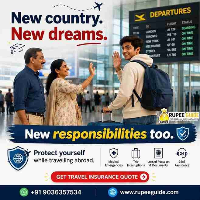 Overseas Student Travel Insurance Plan Bangalore | Sathish M Financial Advisor
