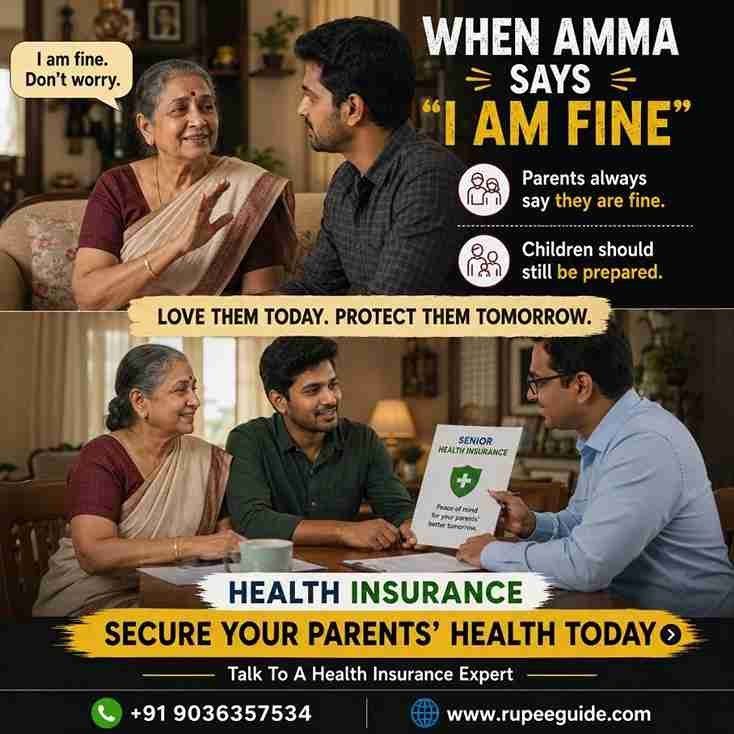 Senior Citizen Parents Health Insurance Coverage Bangalore | Sathish M IRDAI Reg