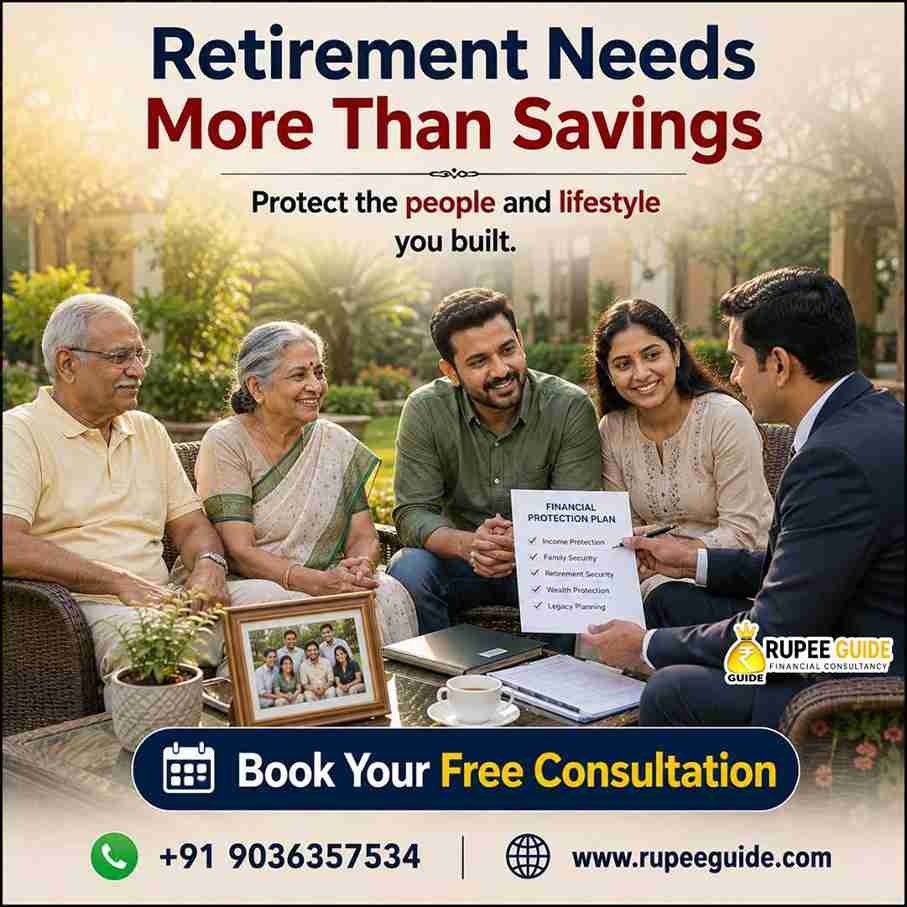 Best Retirement Planning Advisor in Bangalore Electronic City Whitefield | Rupee Guide Sathish M AMFI Reg 118178